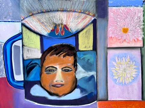 Mugshot with Dahlias by Daniel Tucker, Image 11.