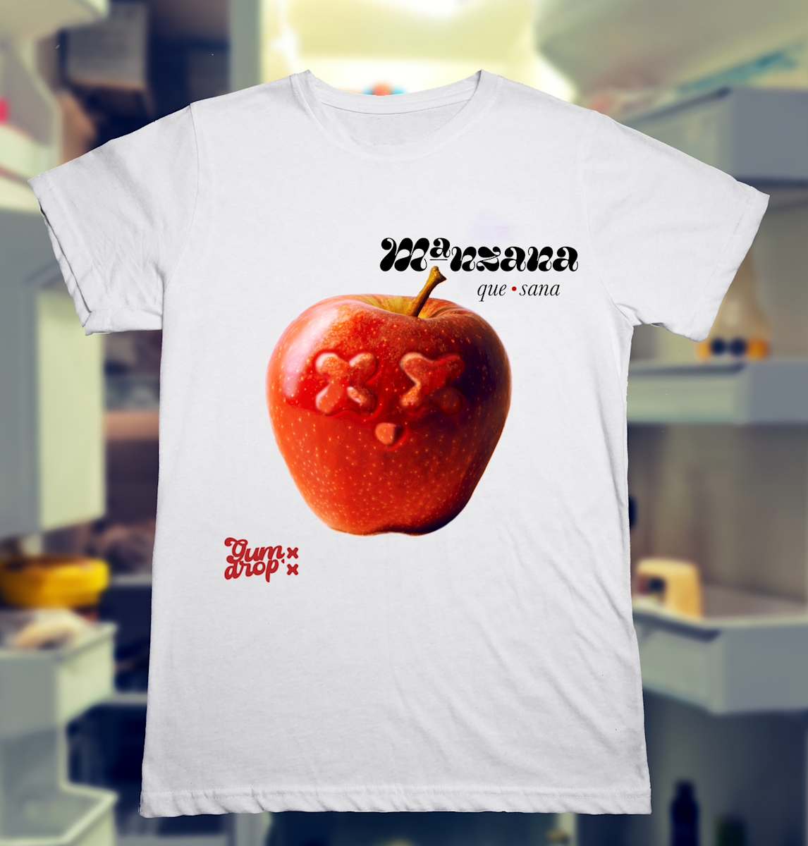 T-shirt GumDrop Talla M by Joe Gomez 