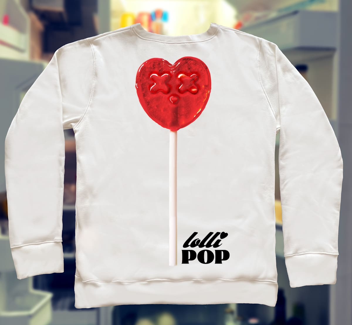Crewneck GumDrop by Joe Gomez 