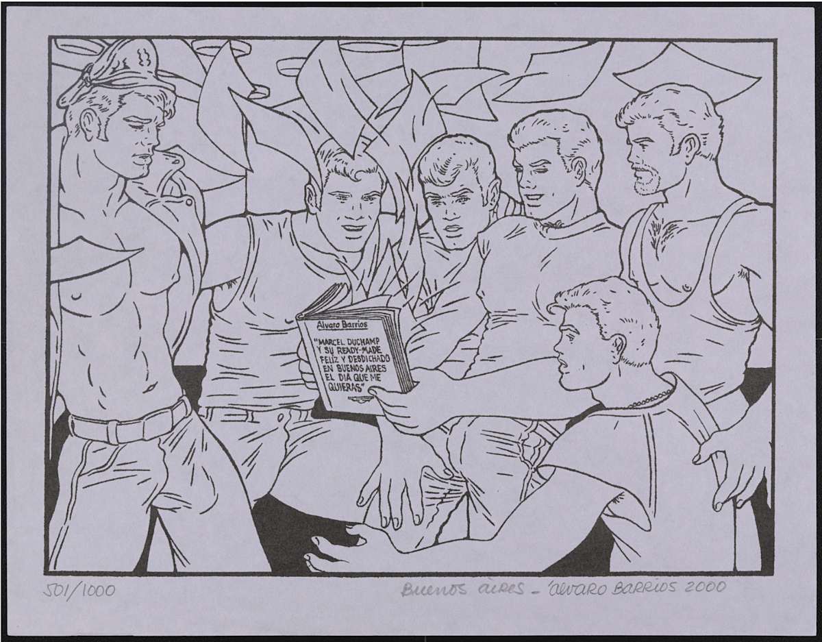 Sin título (Grabado Popular) by Álvaro Barrios 