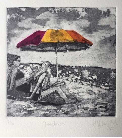 La Barceloneta. De la serie De Adentro y afuera by Maria Antonia Fernandez 