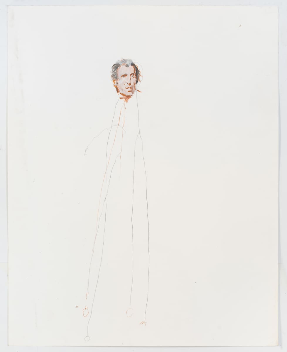 Portrait of Andrew Jackson by Adam Cvijanovic  Image: Adam Cvijanovic, Portrait of Andrew Jackson, 2021, oil and graphite on paper, 28 15/16 x 23 in. Inventory no. AC-2021-P-014. Photo: Adam Reich.