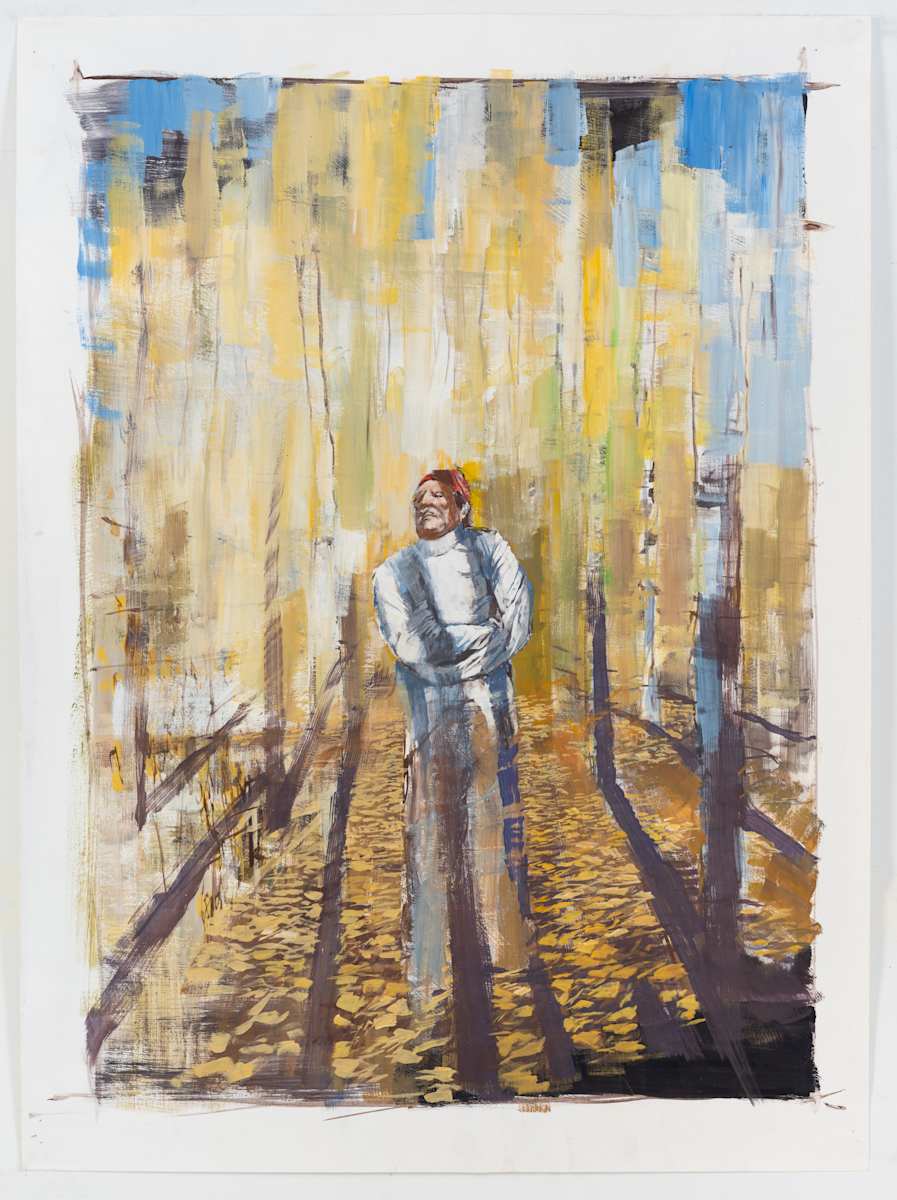 Portrait of Tenskwatawa by Adam Cvijanovic  Image: Adam Cvijanovic, Portrait of Tenskwatawa, 2021, oil on paper, 30 x 22 in. Inventory no. AC-2021-P-015. Courtesy of the artist. Photo by Adam Reich.