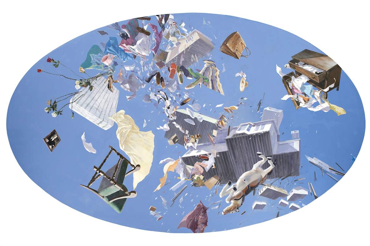 Iolanthe by Adam Cvijanovic  Image: Adam Cvijanovic, Iolanthe, 2005, Flashe and house paint on Tyvek, 96 x 144 inches. Inventory no. AC-2005-P-004. Collection of the Orange County Museum of Art, Newport Beach, California. Gift of Ellen and David Dolgen.