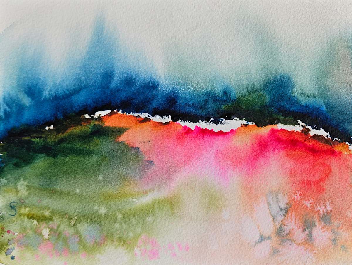 Pinkscape 5 by Stacy Hilton Klutzke, Image 1.