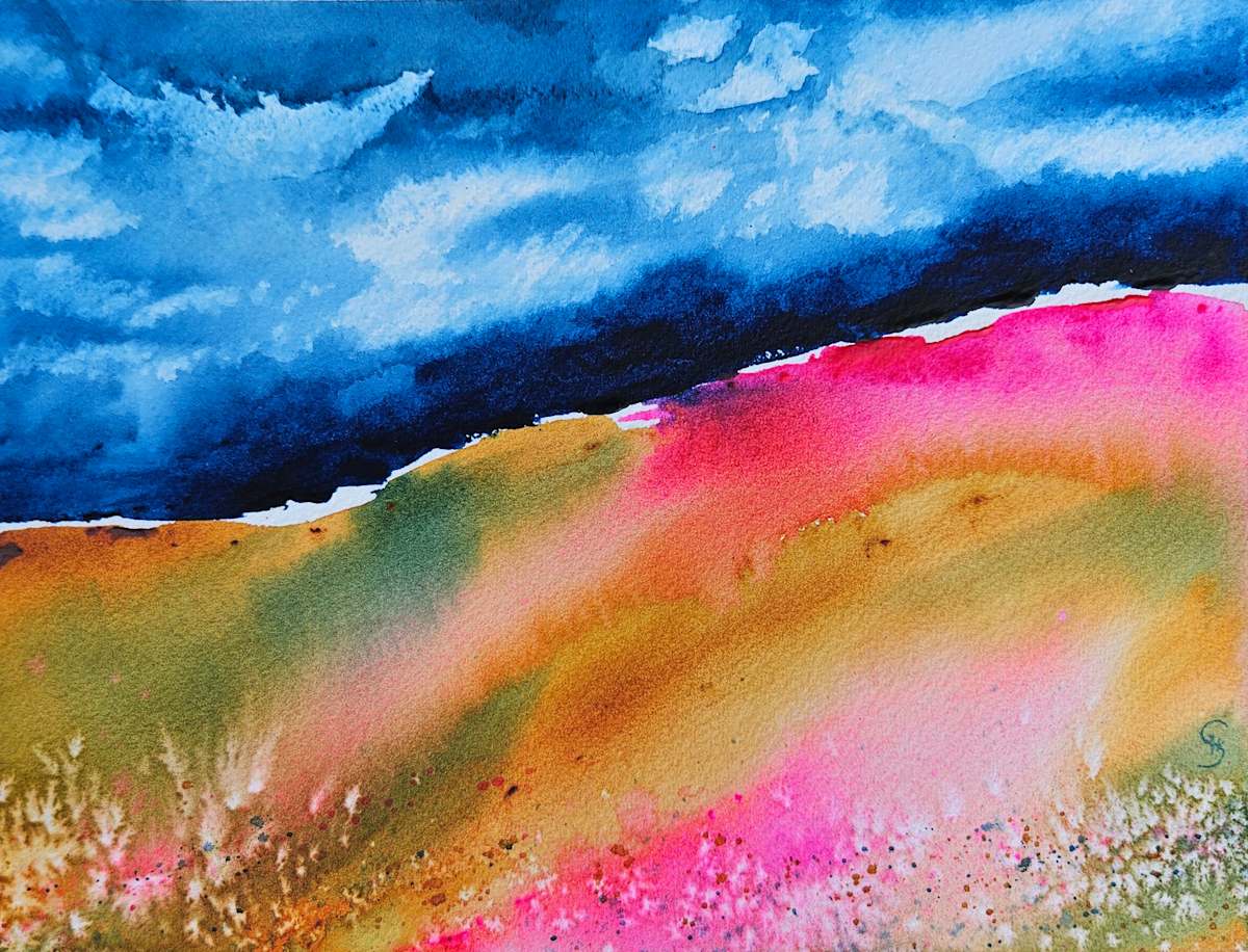 Pinkscape 9 by Stacy Hilton Klutzke, Image 1.