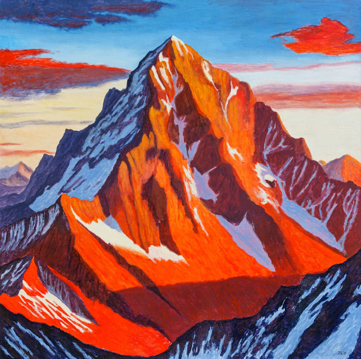 Alpenglow Serenity by JM Sutherland, Image 1.