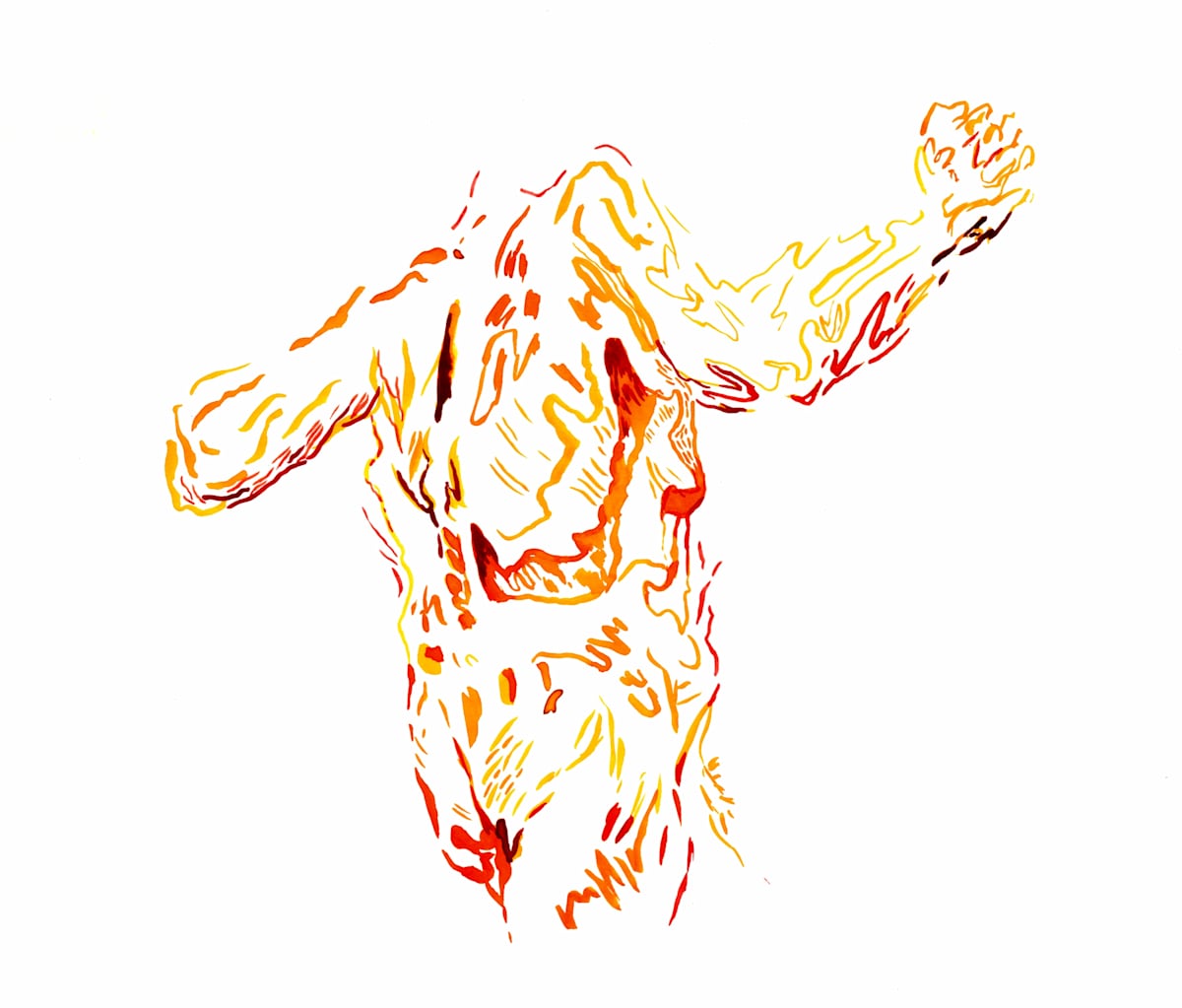 The Red Man by Emma Santos 