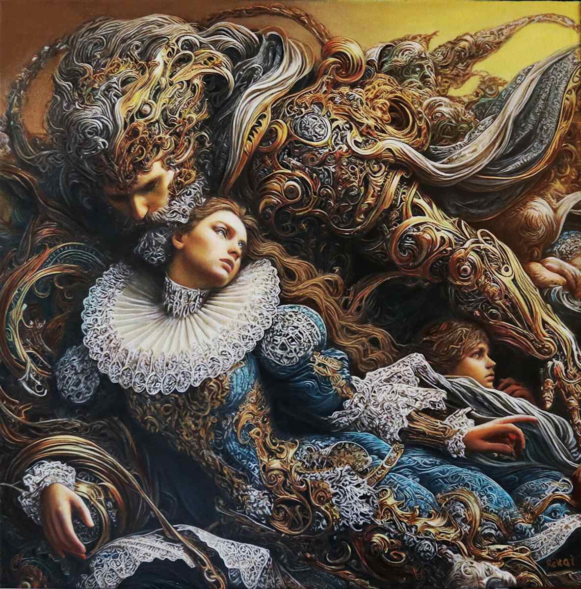 Rokoko Dinamika - Rococo Dynamic by Zsolt Rékai 