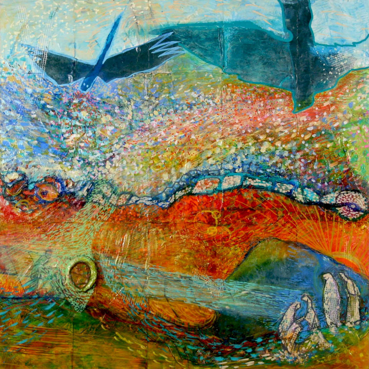 Flight to Dharma by Kathleen Ann Donovan, Image 1.