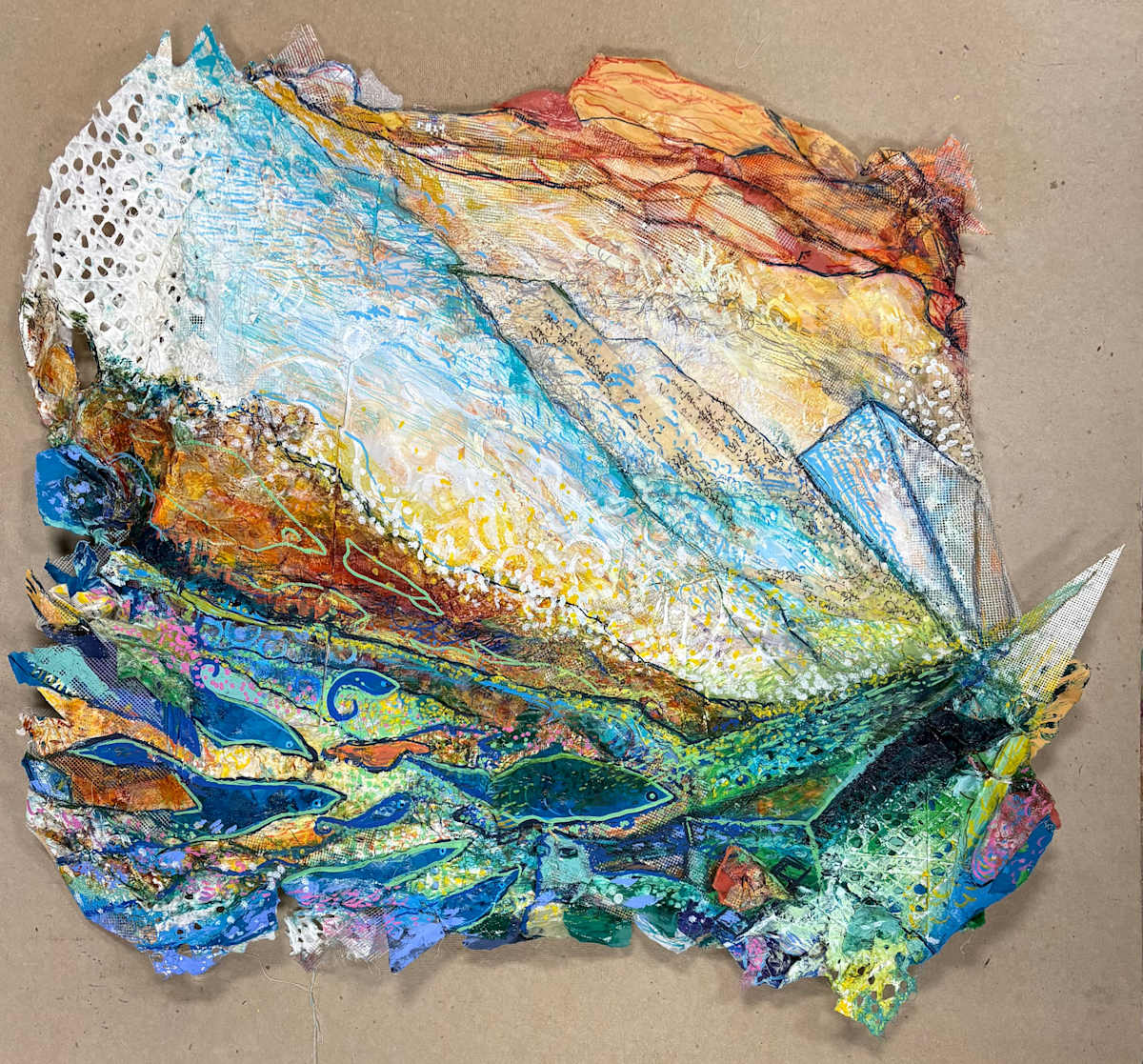 Geometries in the Current by Kathleen Ann Donovan, Image 1.