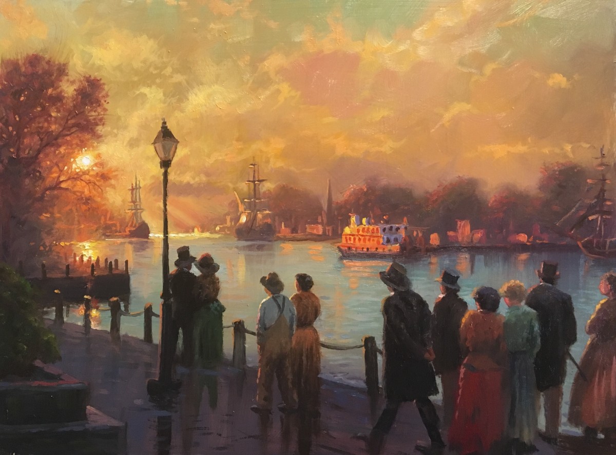 Savannah Sunset by Mark Keathley 