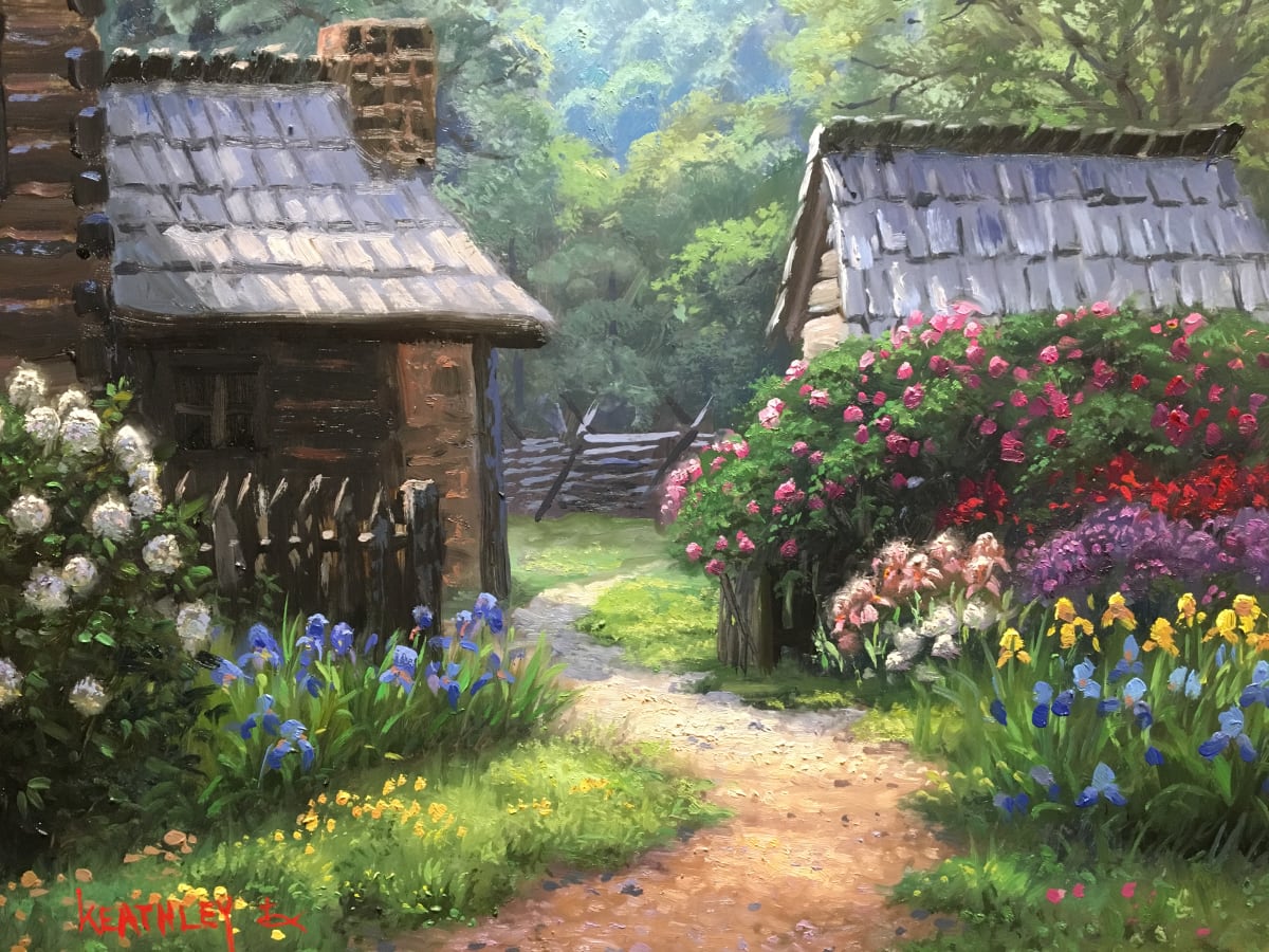 Grandma Loved Flowers 