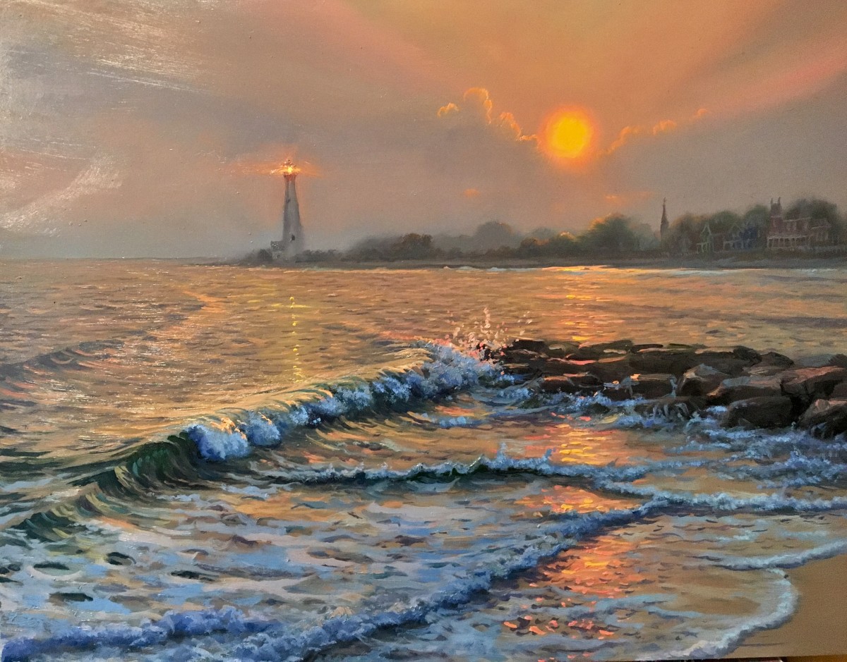Cape May light by Mark Keathley 