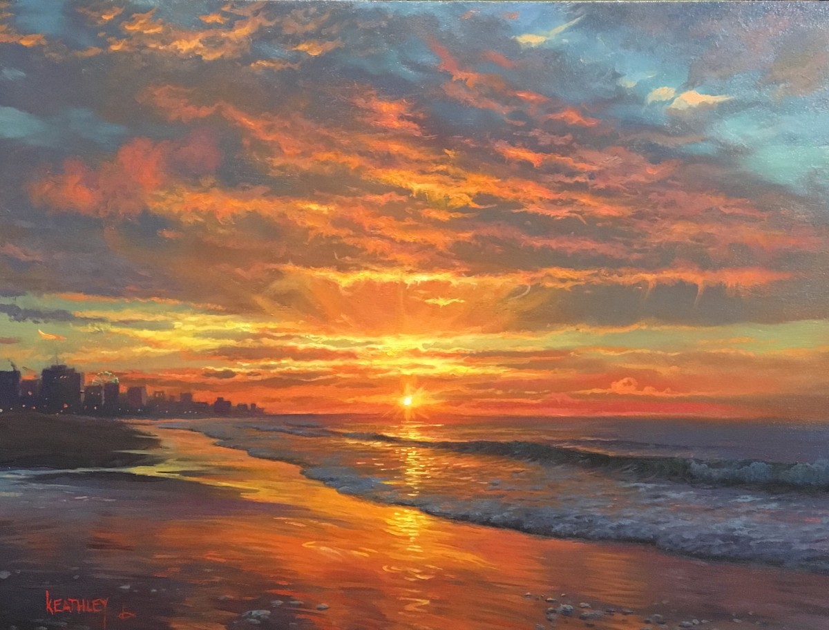 Myrtle beach morning  by Mark Keathley 