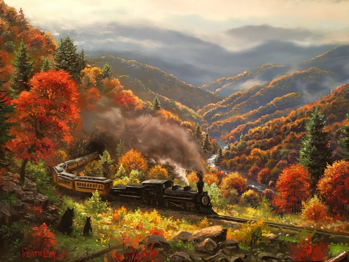 Great Smoky Mountain Railway by Mark Keathley 