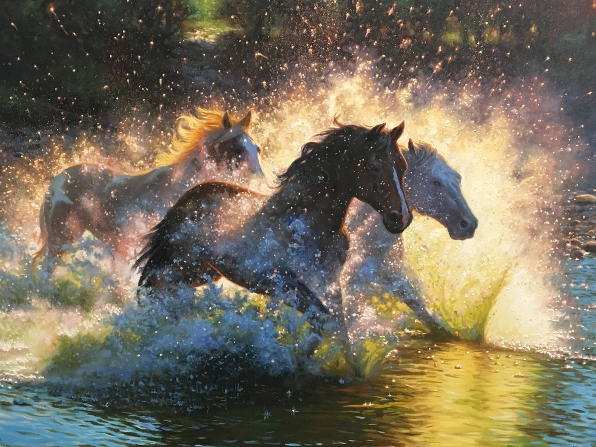 River dance by Mark Keathley 