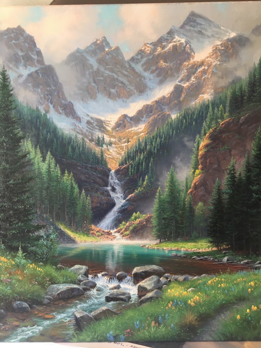 Lake solitude again by Mark Keathley 