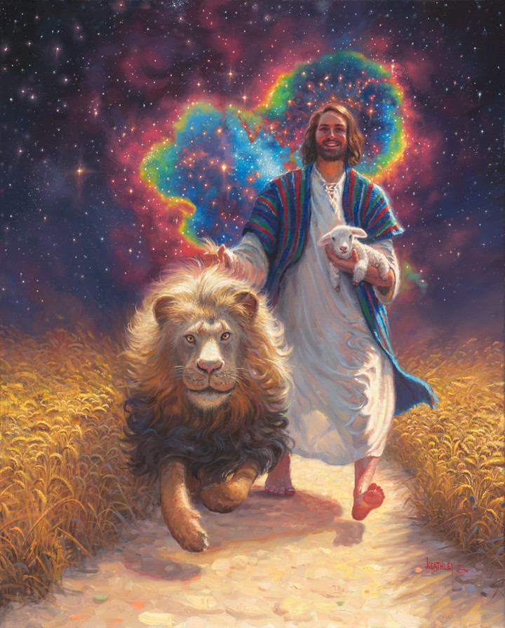 Lion and the Lamb by Mark Keathley 