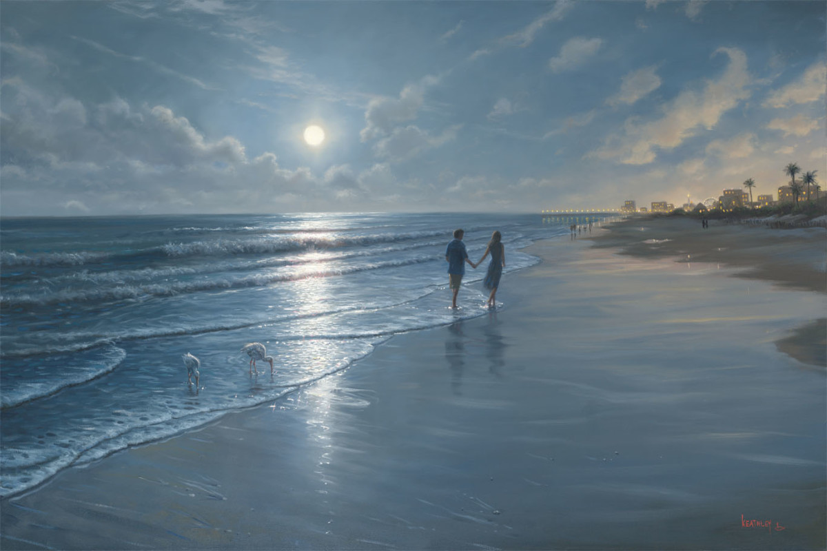 Romantic Moon by Mark Keathley 