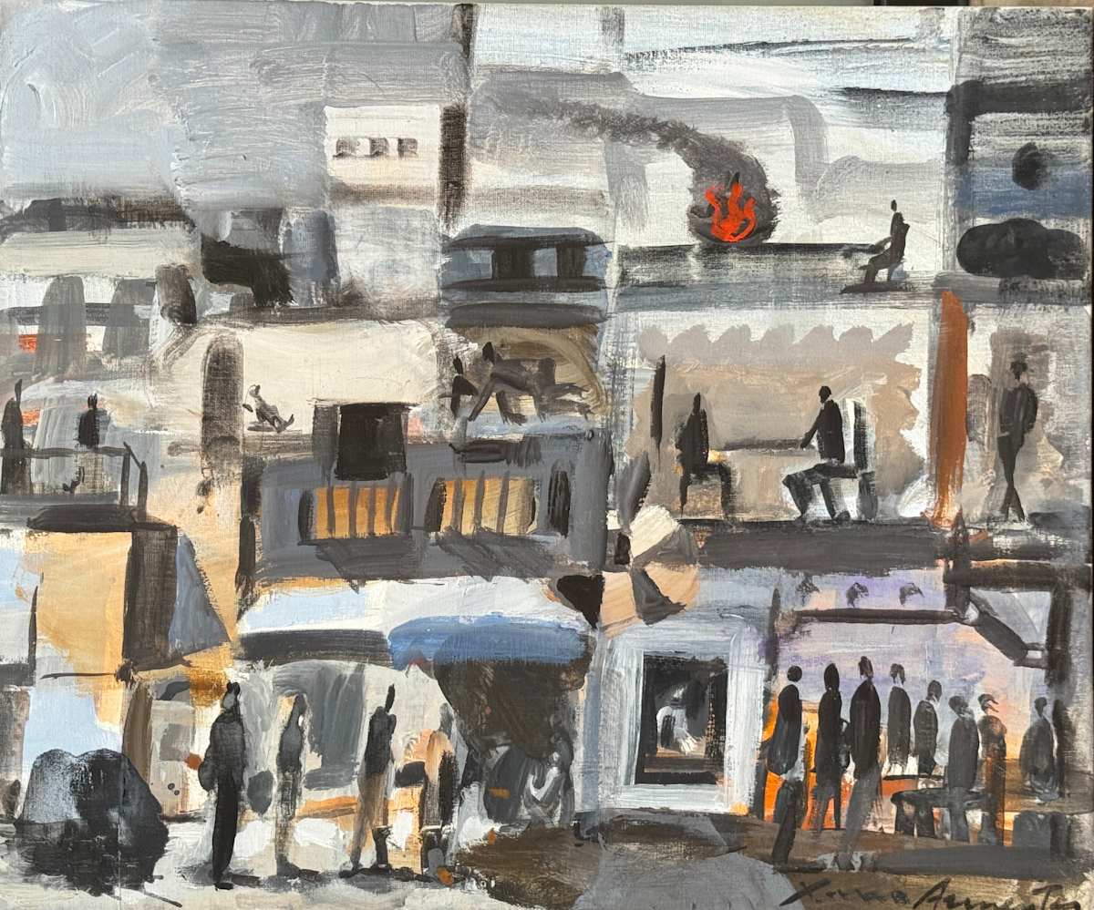 Burning Room by Xano Armenter, Image 1.