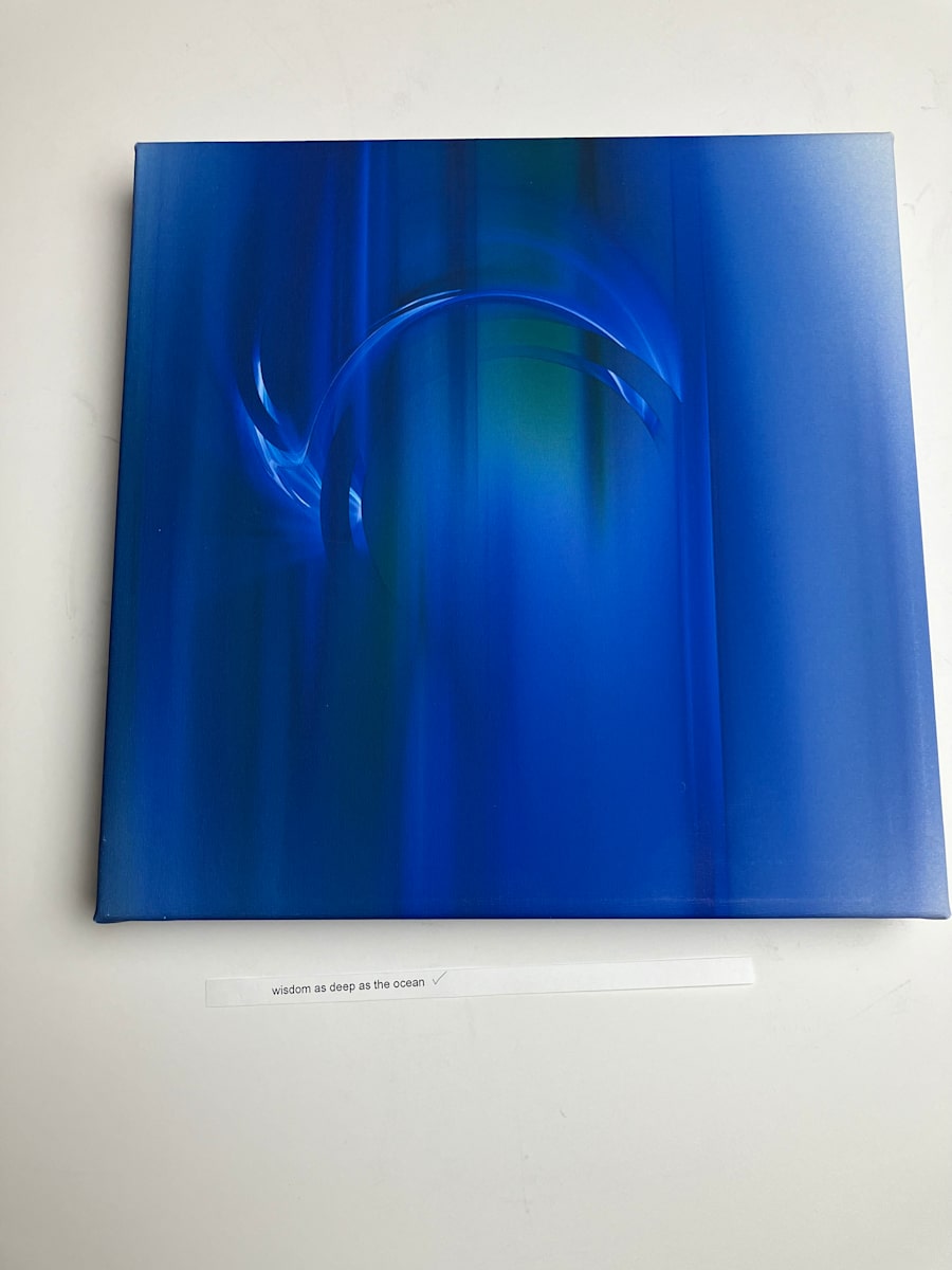 wisdom as deep as the ocean by Lois Blood Bennett 