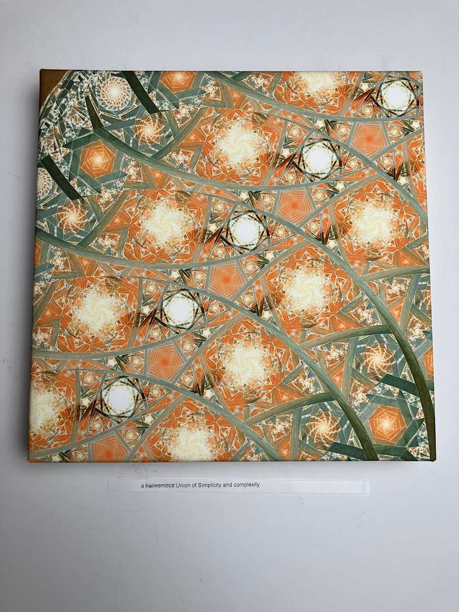 a harmonious union of simplicity and complexity by Lois Blood Bennett 