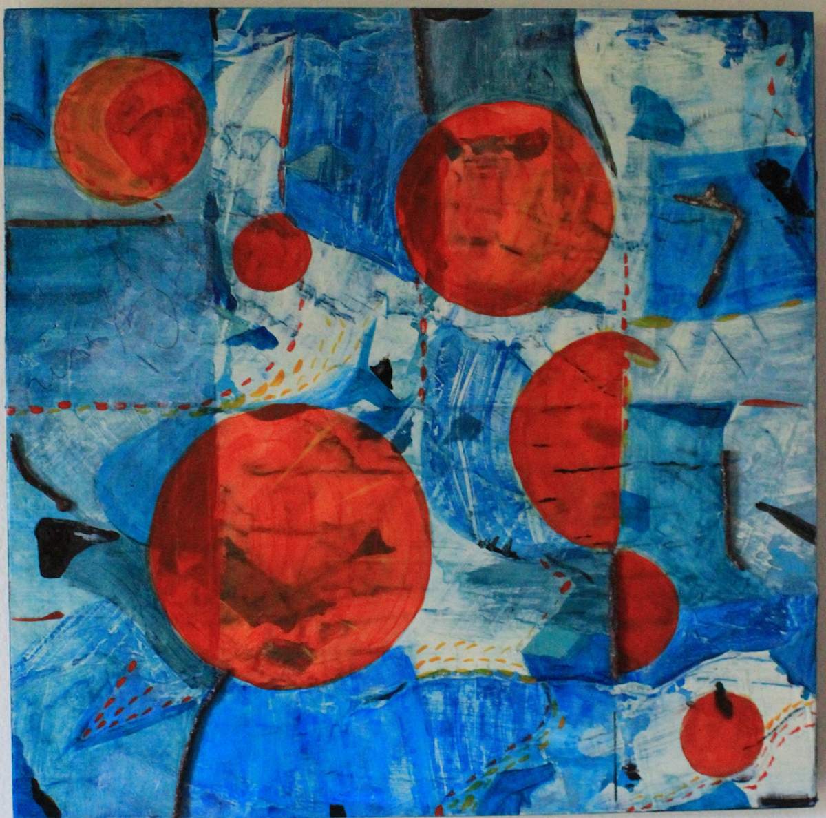Seven Seas by Kimmy Donald  Image: Seas and continents all interwine to create our world 