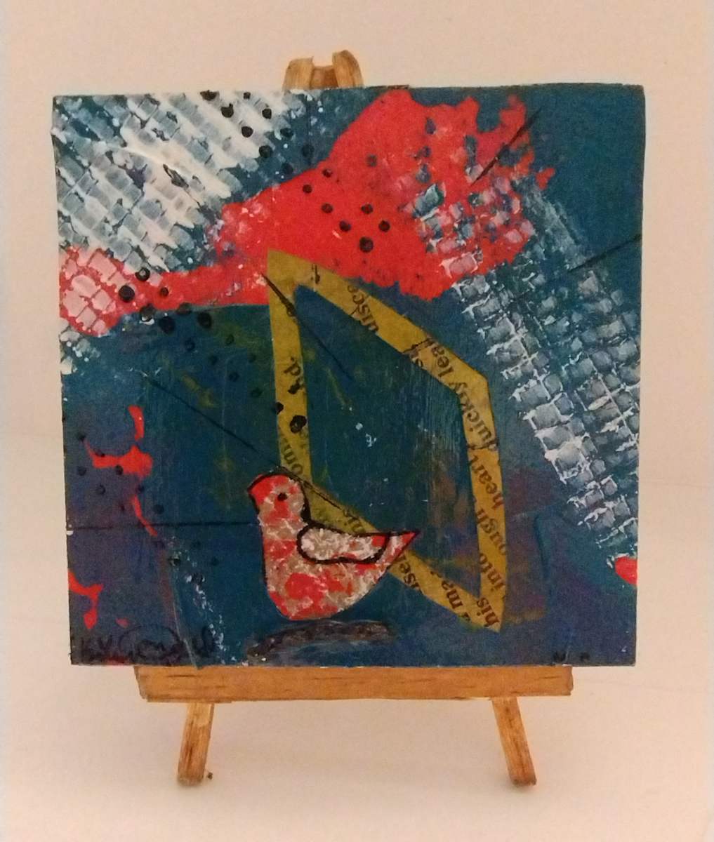 LIL Red Birdies by Kimmy Donald 