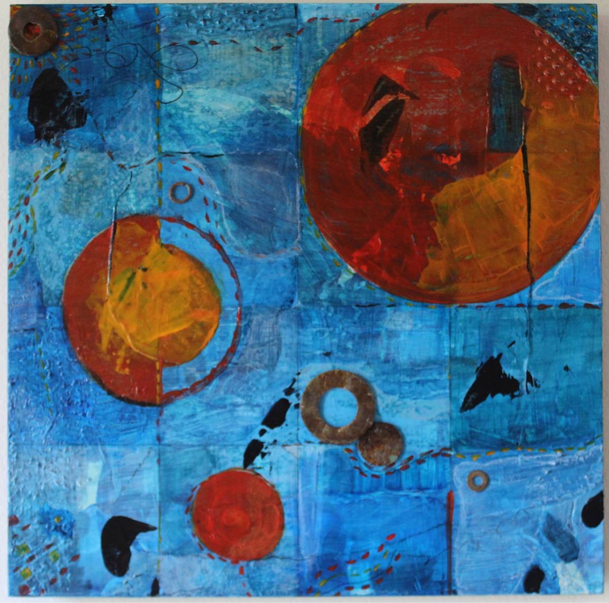 Crazy 8 by Kimmy Donald  Image: Crazy flipping around in this piece and the eighth turn was where it ended up