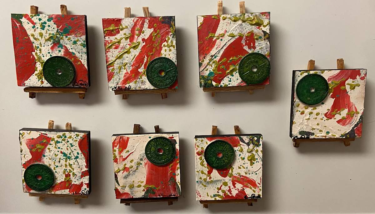 Christmas Teensy-Weensies: The Tokens by Kimmy Donald 
