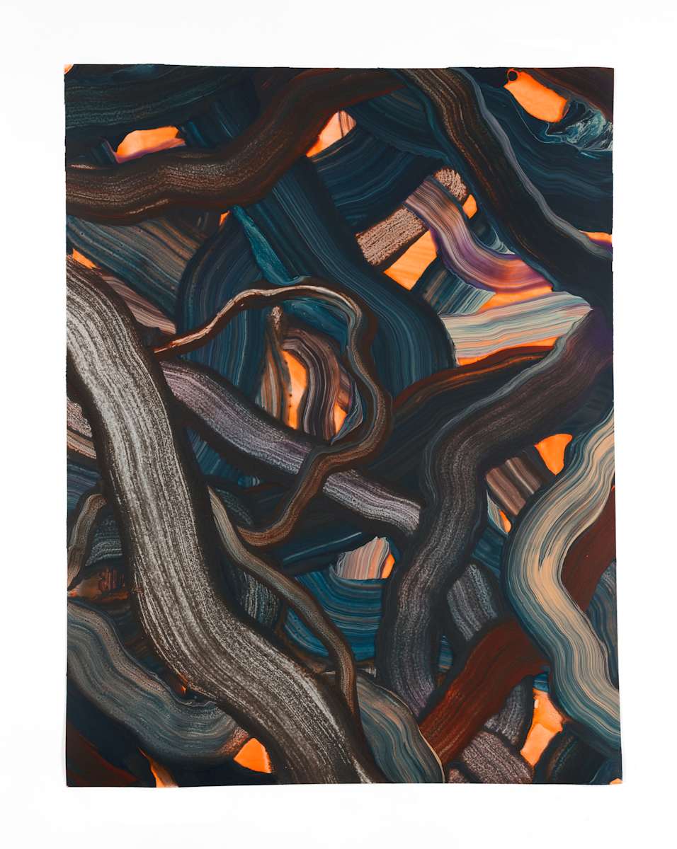 Untitled (burn 2) by Sarah Trigg  Image: Sarah Trigg, Untitled (burn 2), 2025, 26 x 20 inches