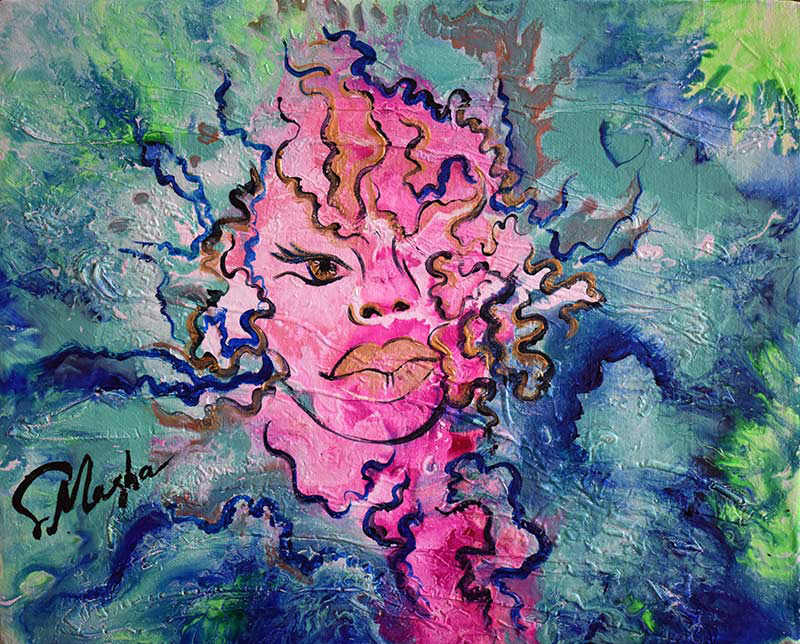 lady by Masha Schwartz Art 