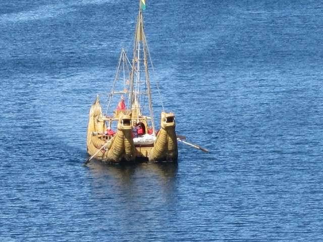 Bolivian Dragon Boat by Marie Louise Bosin, MA  Image: Bolivian Dragon Boat