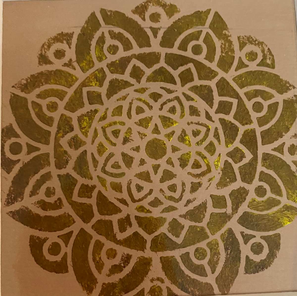 Mandala-Gold 2 by Marie Louise Bosin, MA  Image: Mandala-Gold 2