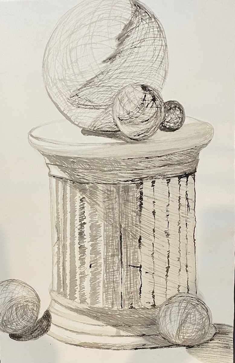 Photograph of Standing Tall by Marie Louise Bosin, MA 