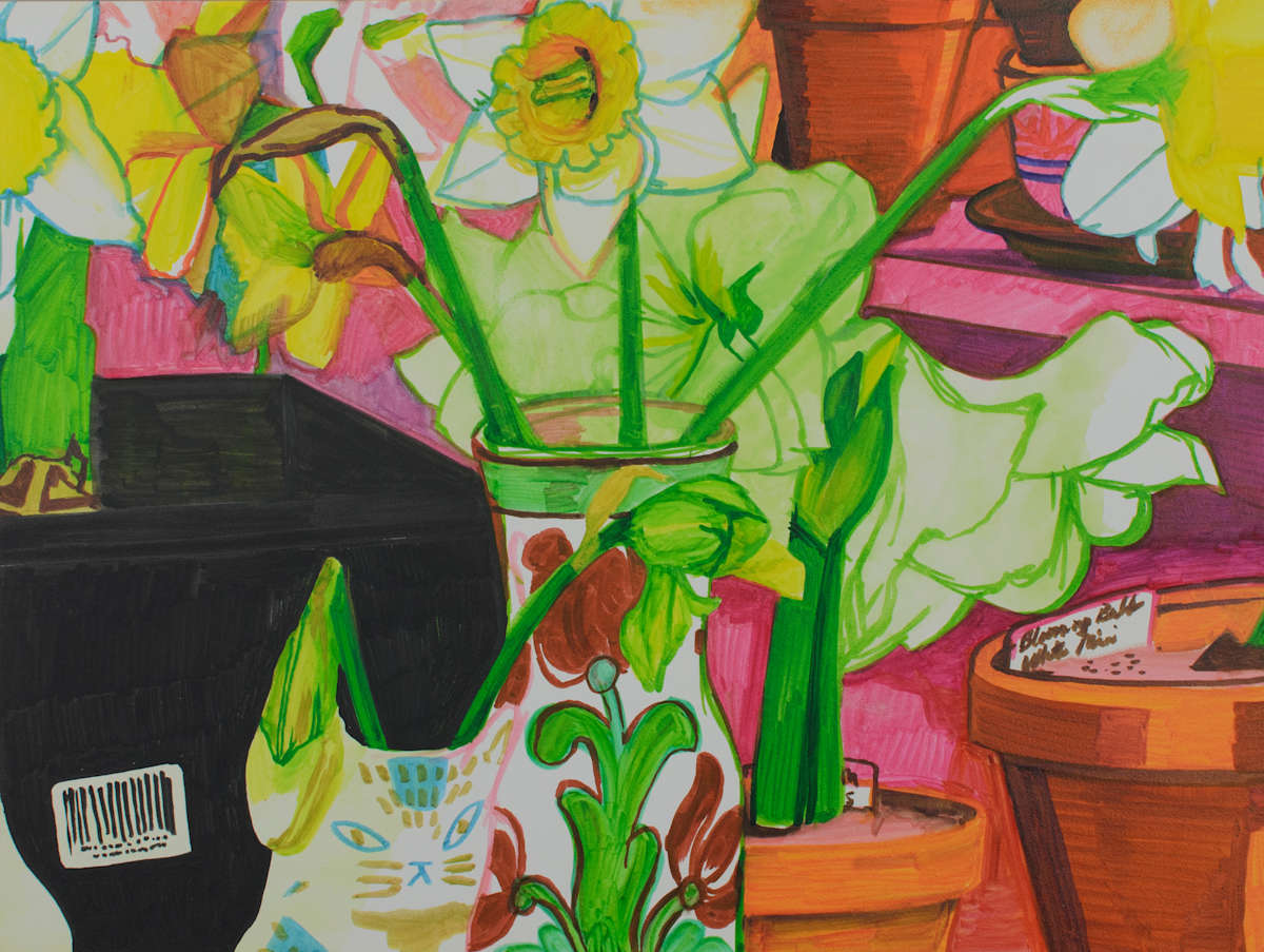 Flower Pots, March 10, 202 by Colleen McCubbin Stepanic, Image 1.