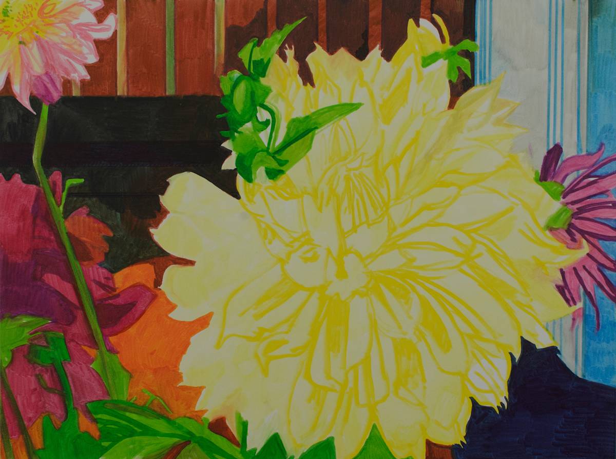 Dinnerplate Dahlia, 2019 by Colleen McCubbin Stepanic, Image 9.