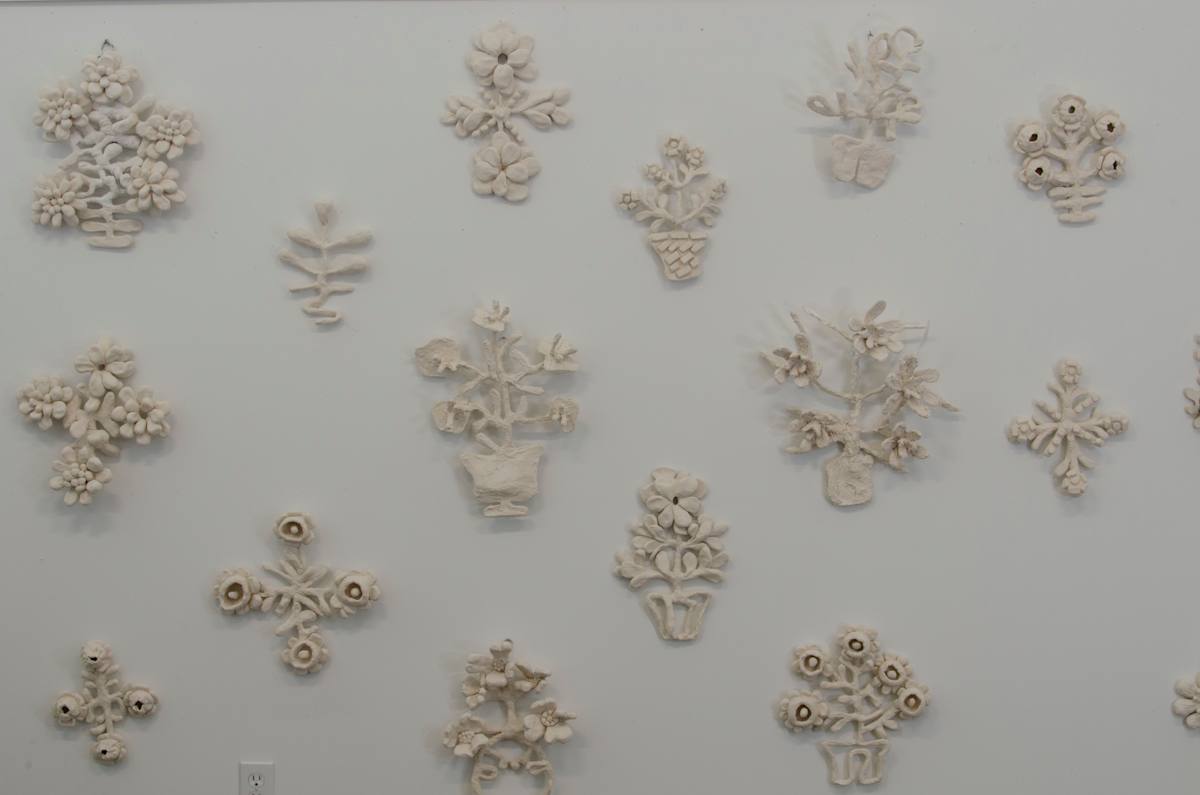 Wallpaper Sculptures by Colleen McCubbin Stepanic, Image 1.