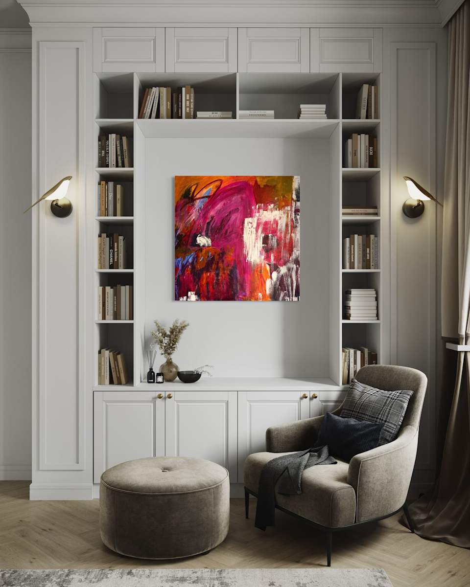 Color Cacophony by Annette Surtees Contemporary Art, Image 3.