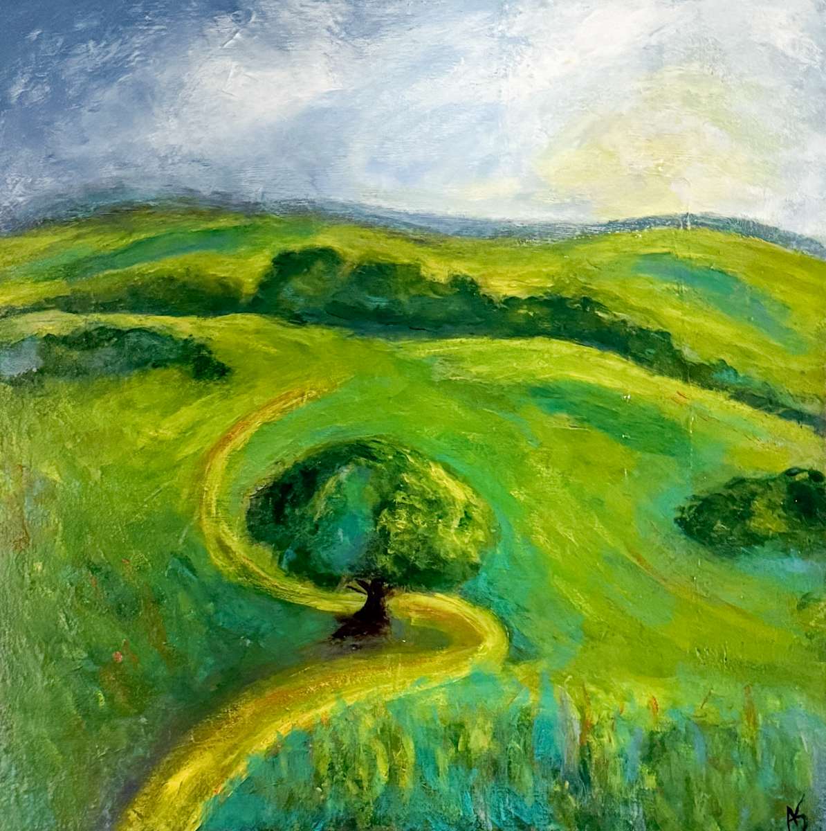 Serenity by Annette Surtees Contemporary Art 