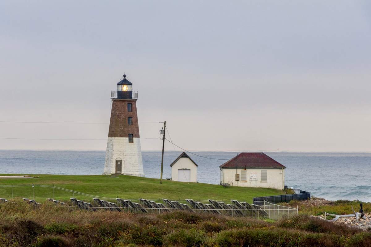 Point Judith Lighthouse by Daniel Butler  Image: Point Judith Lighthouse