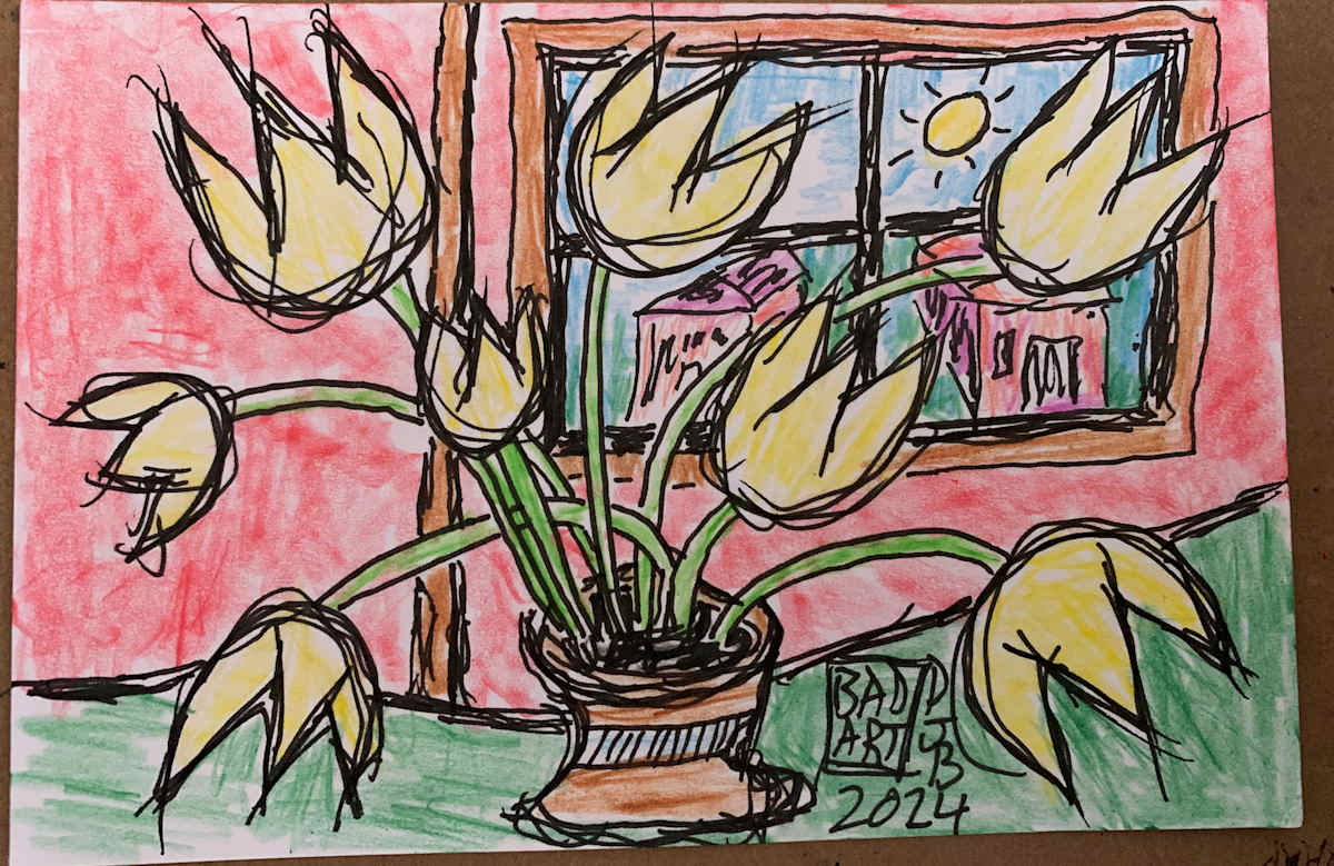 Tulips by Bad Art Global 