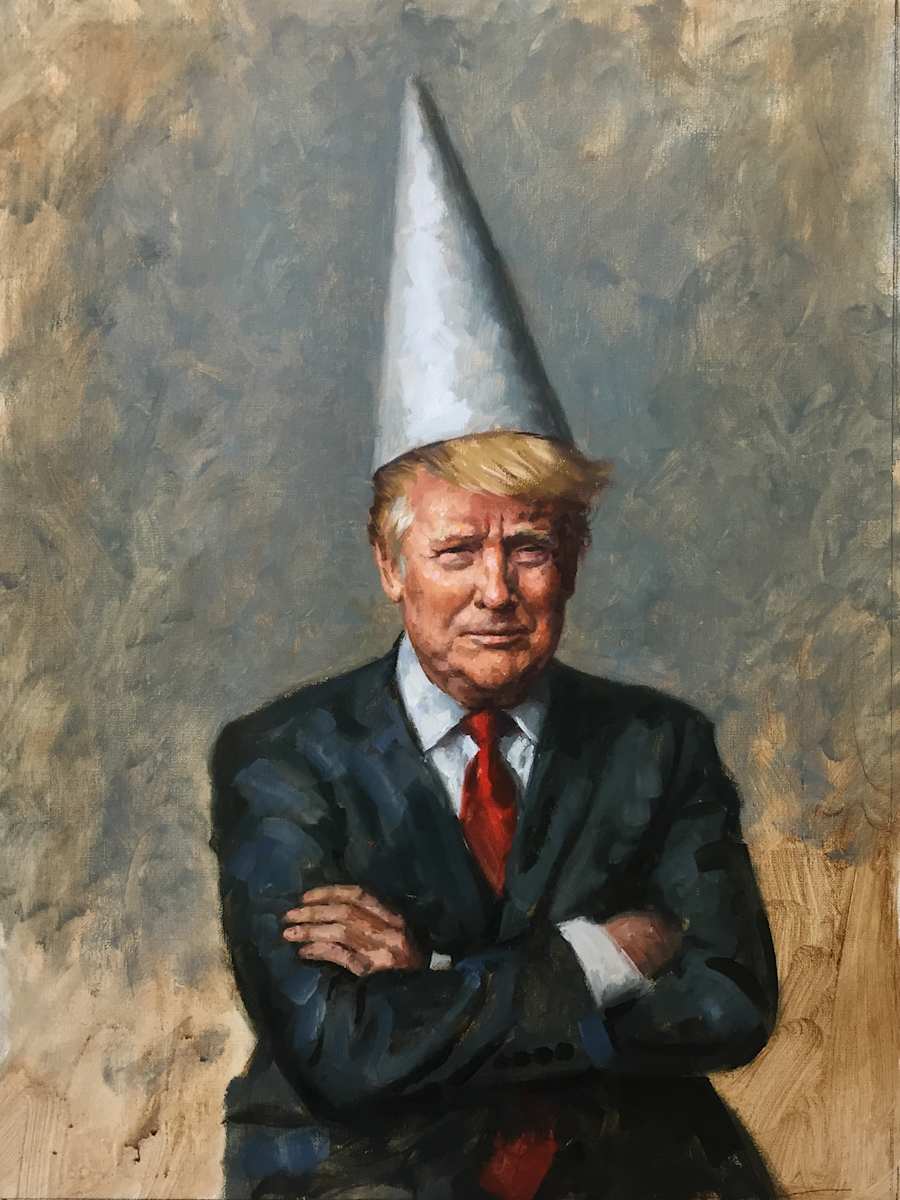 Trump -Fool On Hill by Dave Lebow, Image 1.