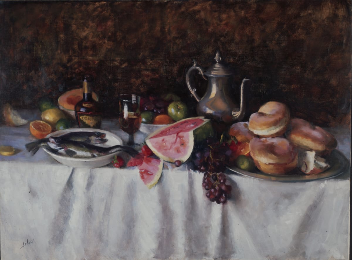 still life with fish 