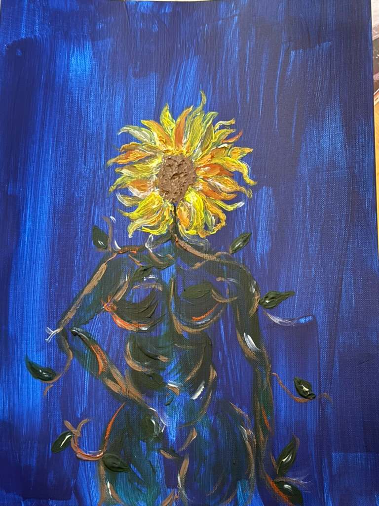 Sun Child by Yolanda Patton  Image: We are always Growing.  The Perfectly flawed perfection of our Mother Nature...