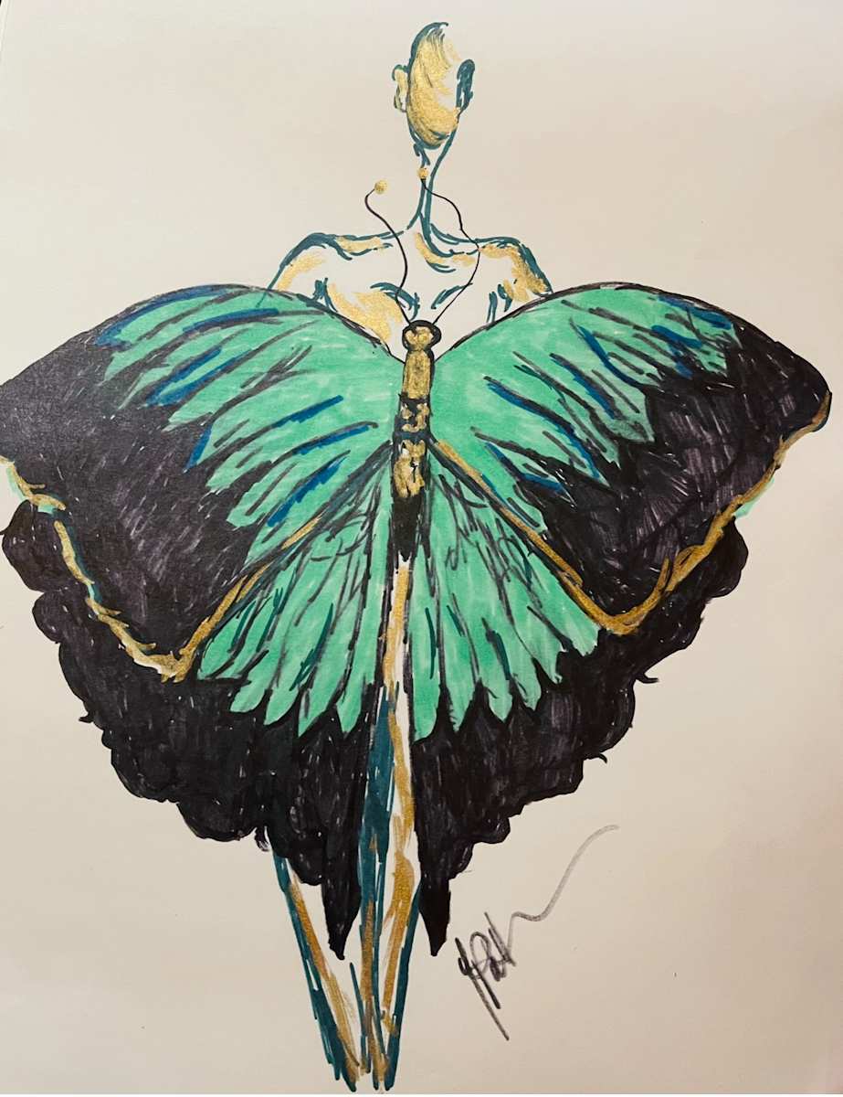 Whimsical  / Butter Fly Queen by Yolanda Patton  Image: Not just a Vision of Beauty, but a transformation of Hope…