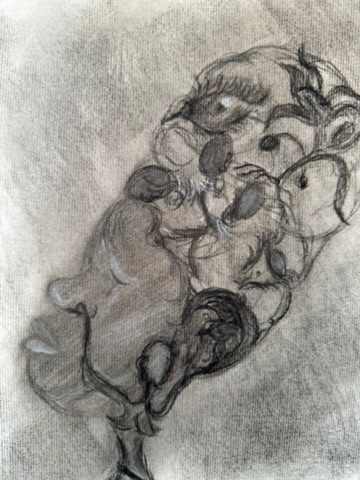 Mother by Yolanda Patton  Image: Mother, holds you up while being held.  She can see it all and bring the understanding. She is all of you and you are all of her.  She is forever growing, surviving and providing strength.  