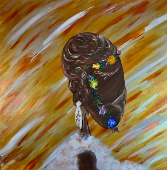 Flowers by Yolanda Patton  Image: Flowers, the beauty of AfroPunk