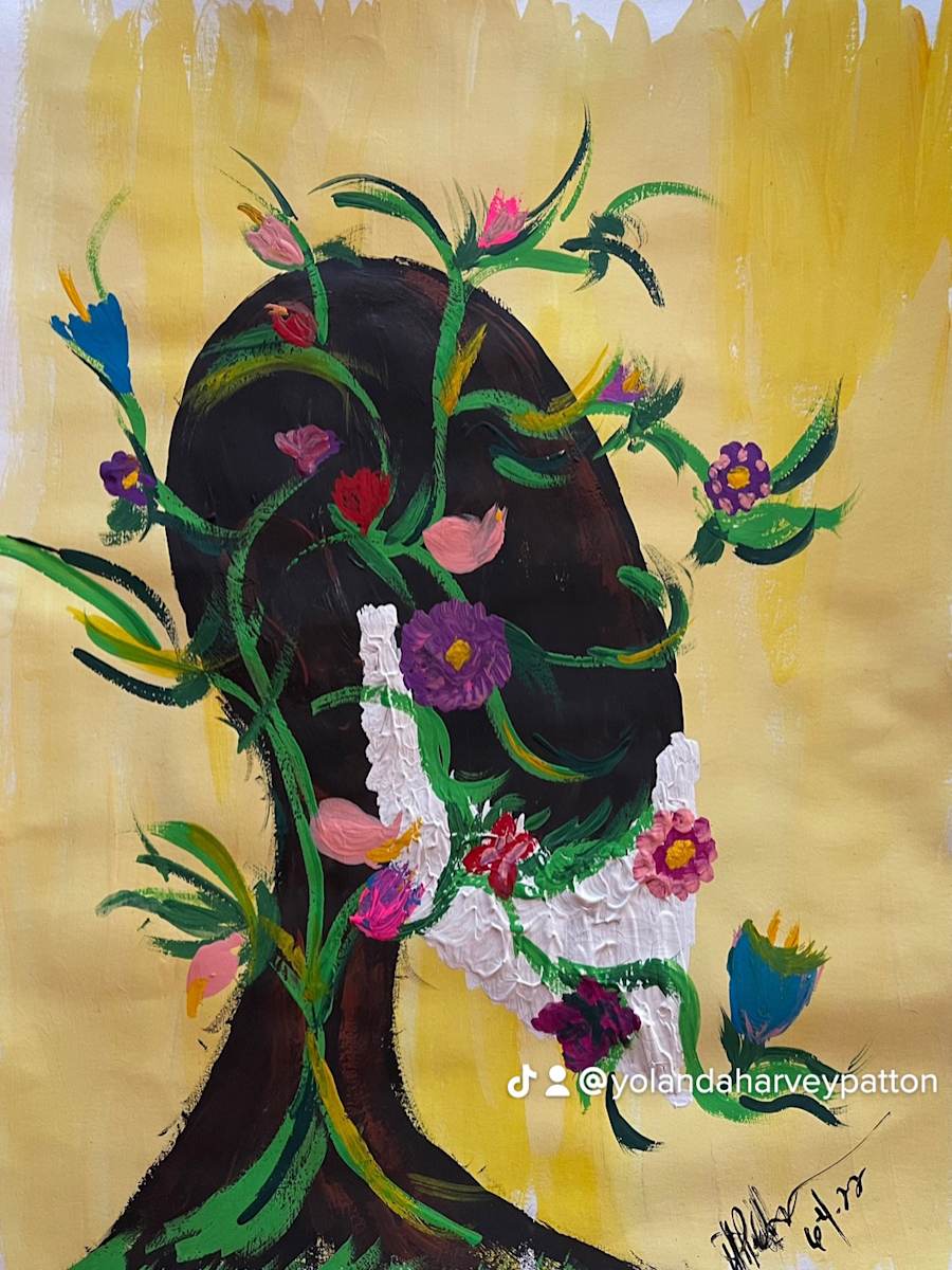 Flower Guy *Print* by Yolanda Patton  Image: Flower Guy
A display of strength and beauty.